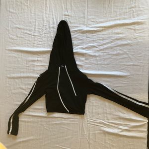 Fashion nova cropped hoodie with pants